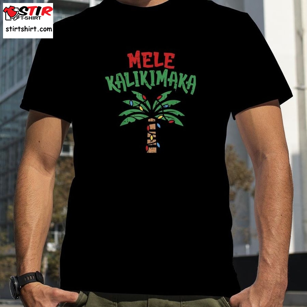 Mele Kalikimaka Palm Tree Shirt Hawaiian Christmas In July T Shirt  This Is My 