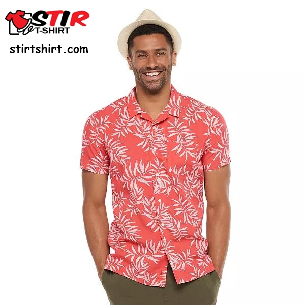 Men_S Marc Anthony Slim Fit Hawaiian Shirt