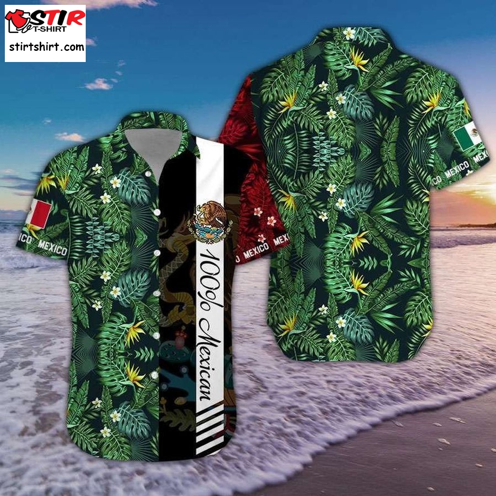 Mexico Hawaiian Shirts   Tt600  Maine 