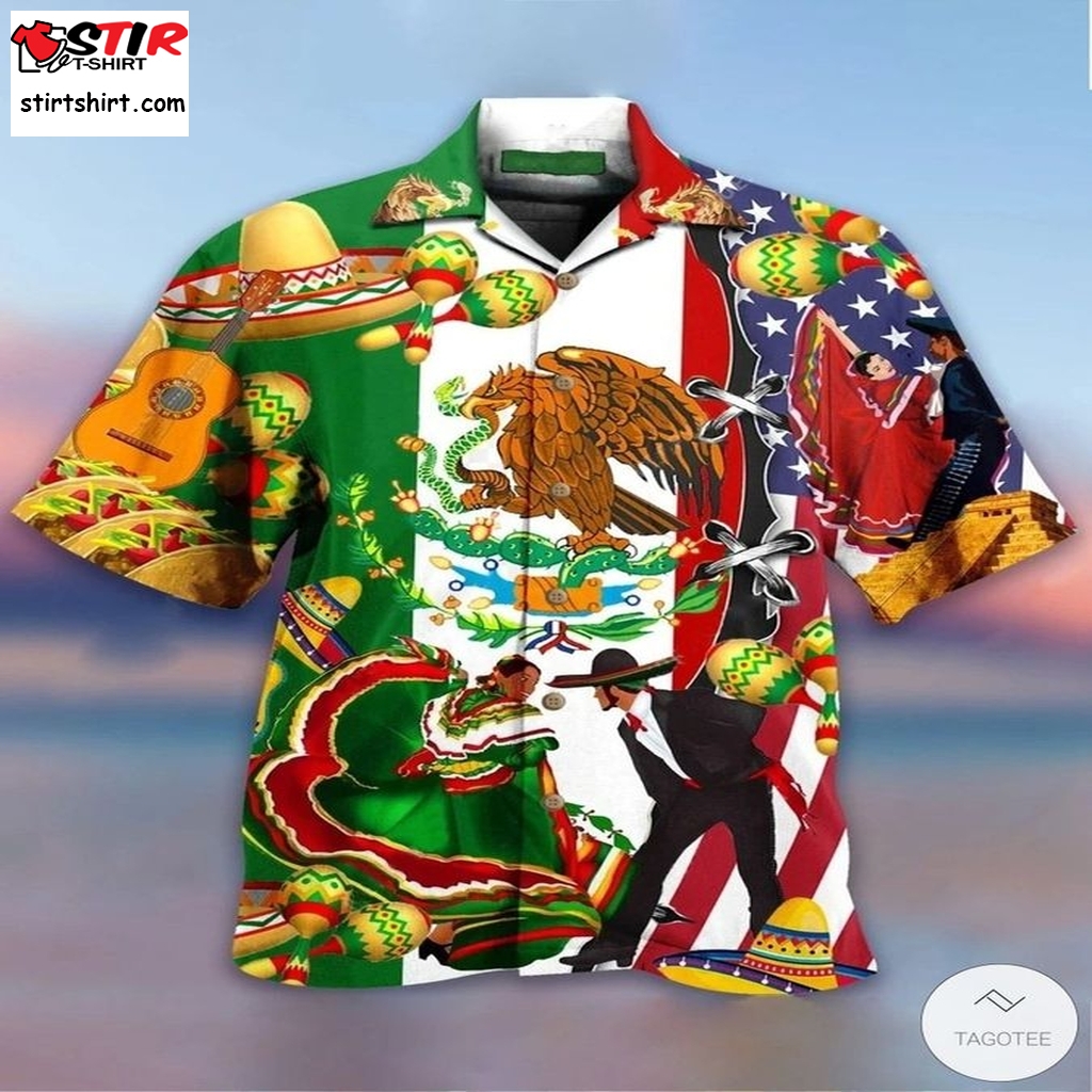 Mexico Hawaiian Shirts   Tt601  Maine 