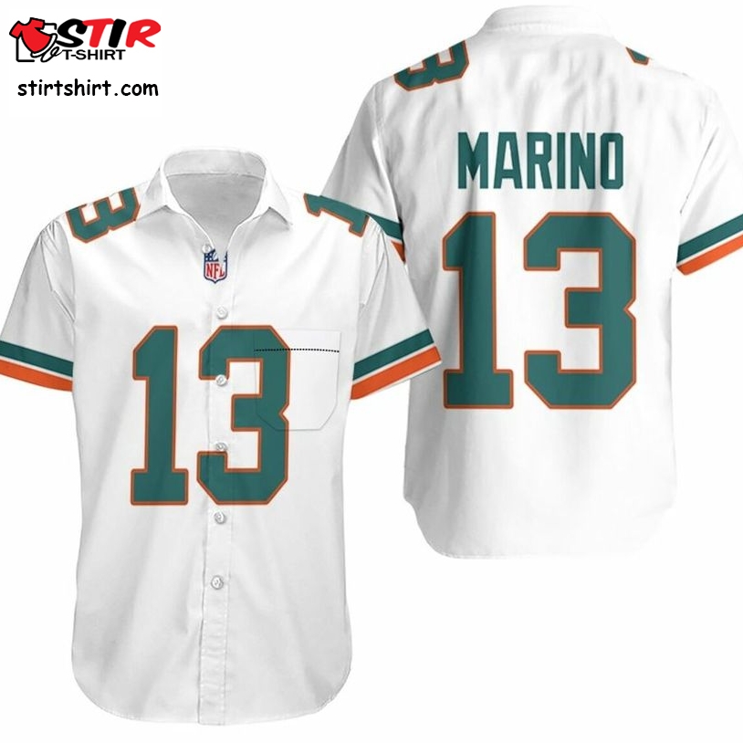 Miami Dolphins Dan Marino 13 Hawaiian Shirt American Football 01  Miami Dolphins 
