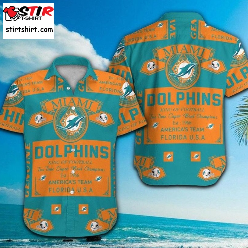 Miami Dolphins Hawaii Shirt Tropical Aloha  Miami Dolphins 