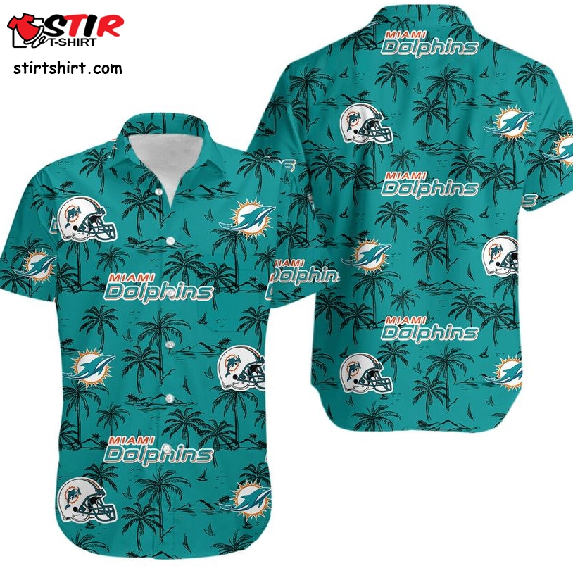 Miami Dolphins Hawaiian Shirt For Fan   With Blazer