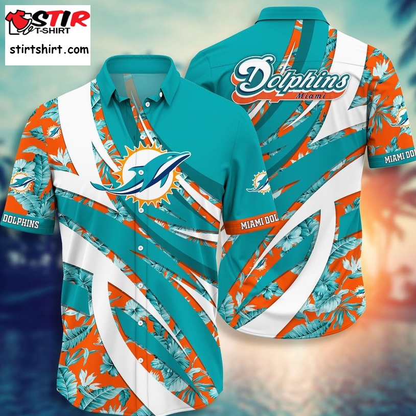 Miami Dolphins Hawaiian Shirt Short Style Hot Trending 3D 04  Miami Dolphins 