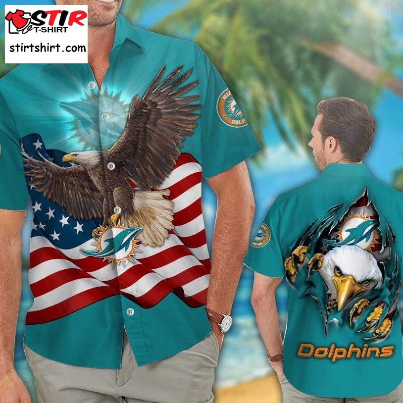 Miami Dolphins Hawaiian Shirt  Shorts Luxury  Miami Dolphins 