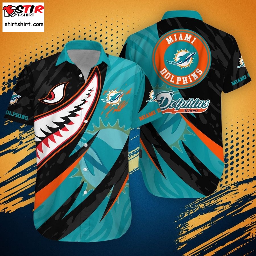 Miami Dolphins Luxury LV Louis Vuitton NFL Aloha Hawaii Shirt - Tagotee