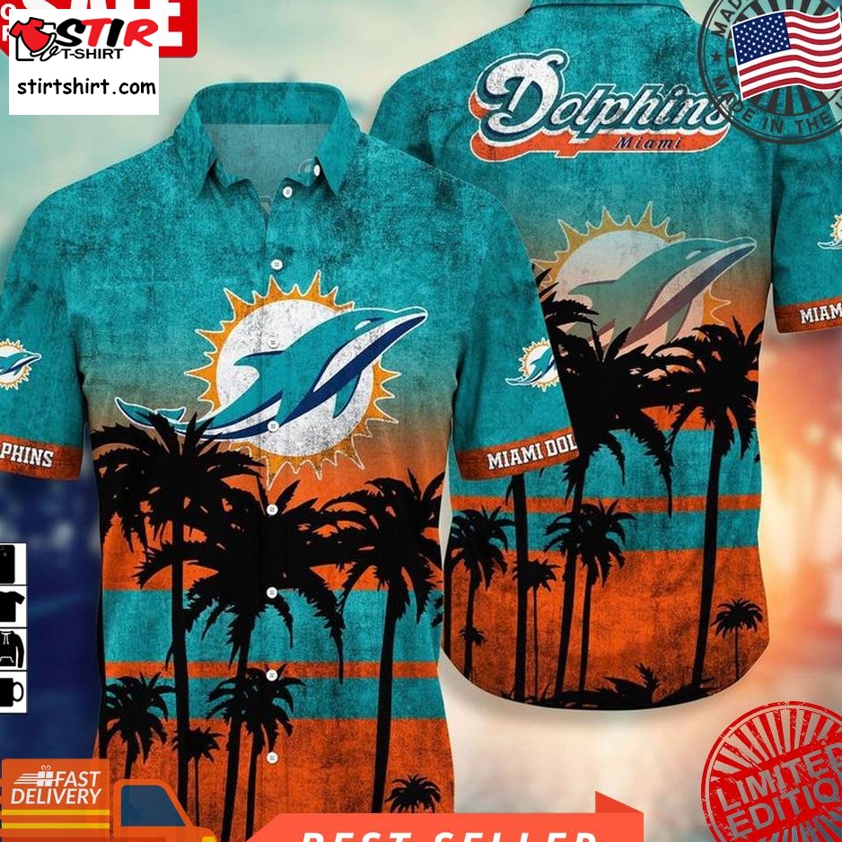 Miami Dolphins Nfl Hawaii Shirt Short Style Hot Trending Summer Hawaiian Nfl  Miami Dolphins 