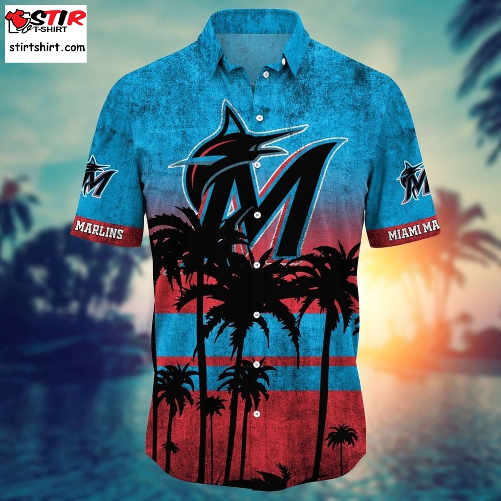 Miami Marlins Tropical Hawaiian Shirt Miami Vice - StirTshirt