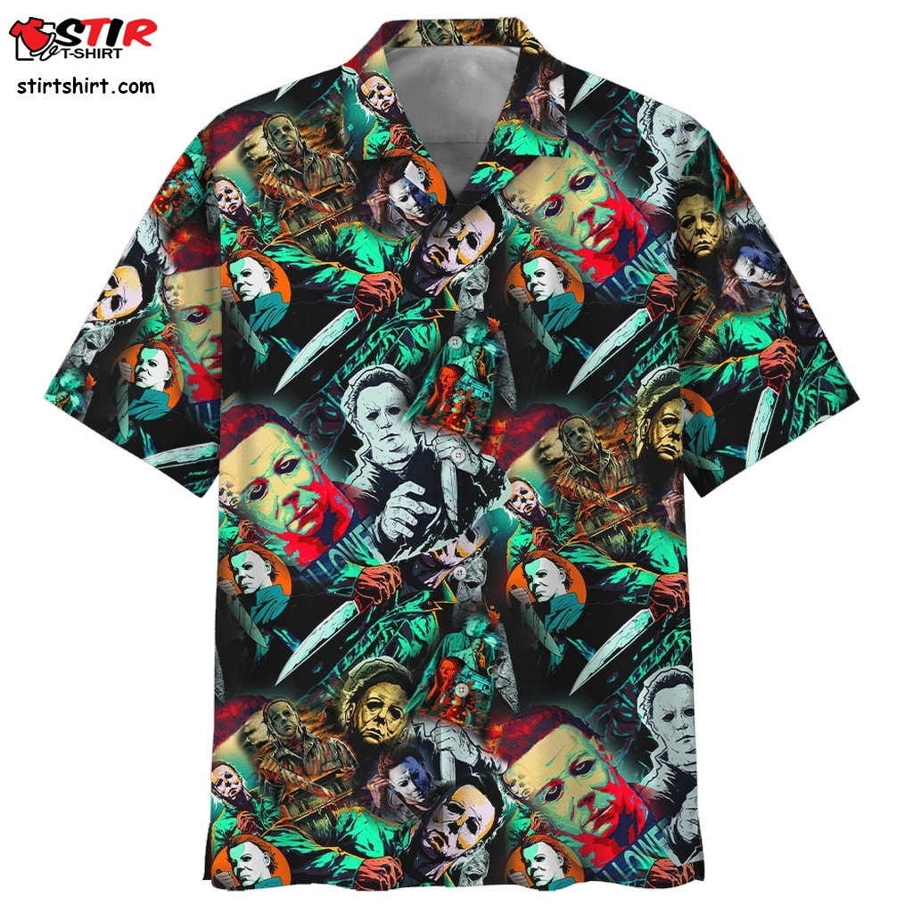 Michael Myers Horror Film Hawaiian Shirt Horror Movie - StirTshirt