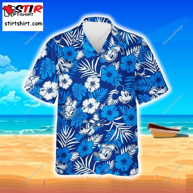 Mickey Mouse Disney Hawaiian Shirt, Disney Hawaiian Button Down, Donald Duck Hawaiian Shirt, Aloha Beach Shirts, Disney Goofy Hawaiian Shirt  Mickey Mouse 