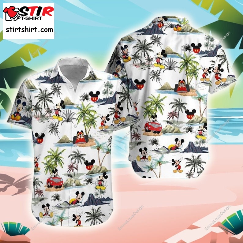 Mickey Mouse Hawaiian Shirt, Donald Duck Hawaiian Hhirt, Aloha Beach Shirts, Disney Goofy Hawaiian Shirt, Lilo And Stitch Hawaiian Shirt  Mickey Mouse 