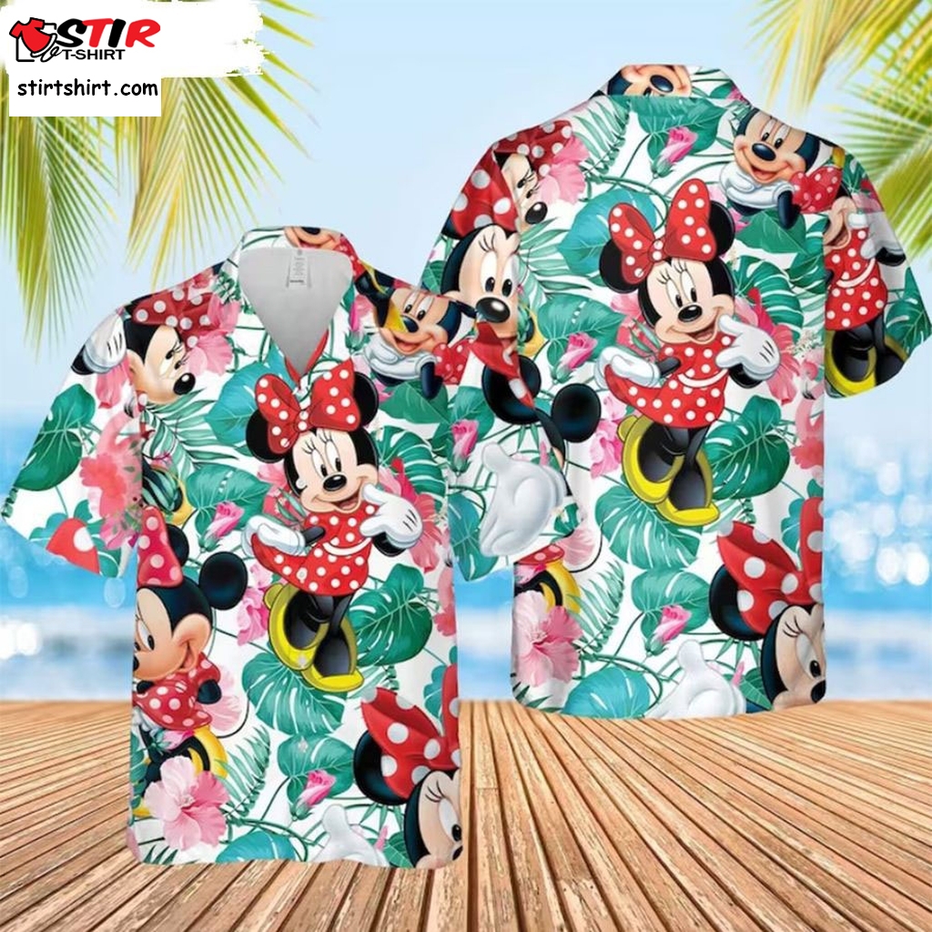 Mickey Mouse Hawaiian Shirt, Mickey Hawaiian Shirt, Summer Trip Family Hawaiian Shirt