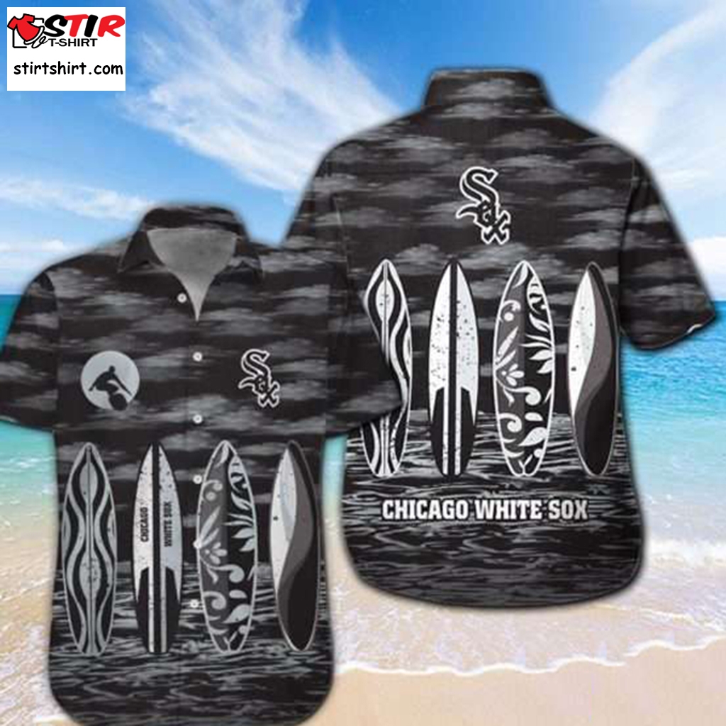 Mlb Chicago White Sox Surfboard Summer Beach Hawaiian Shirts