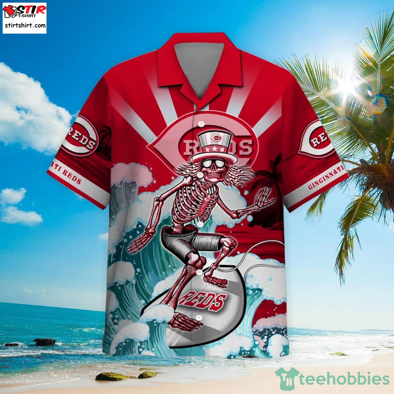 Cincinnati Reds MLB Flower Hawaiian Shirt Summer Football Best