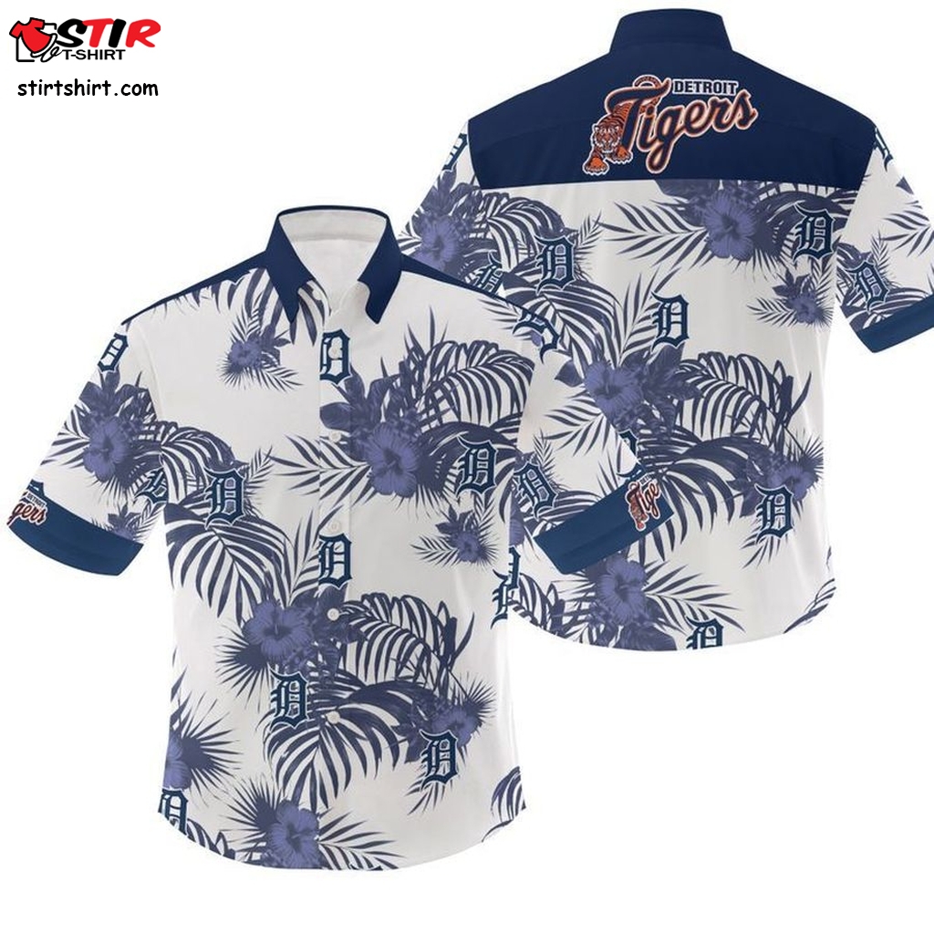 Mlb Detroit Tigers  Hawaiian Shirt Unisex Sizes New000742  Detroit Lions 