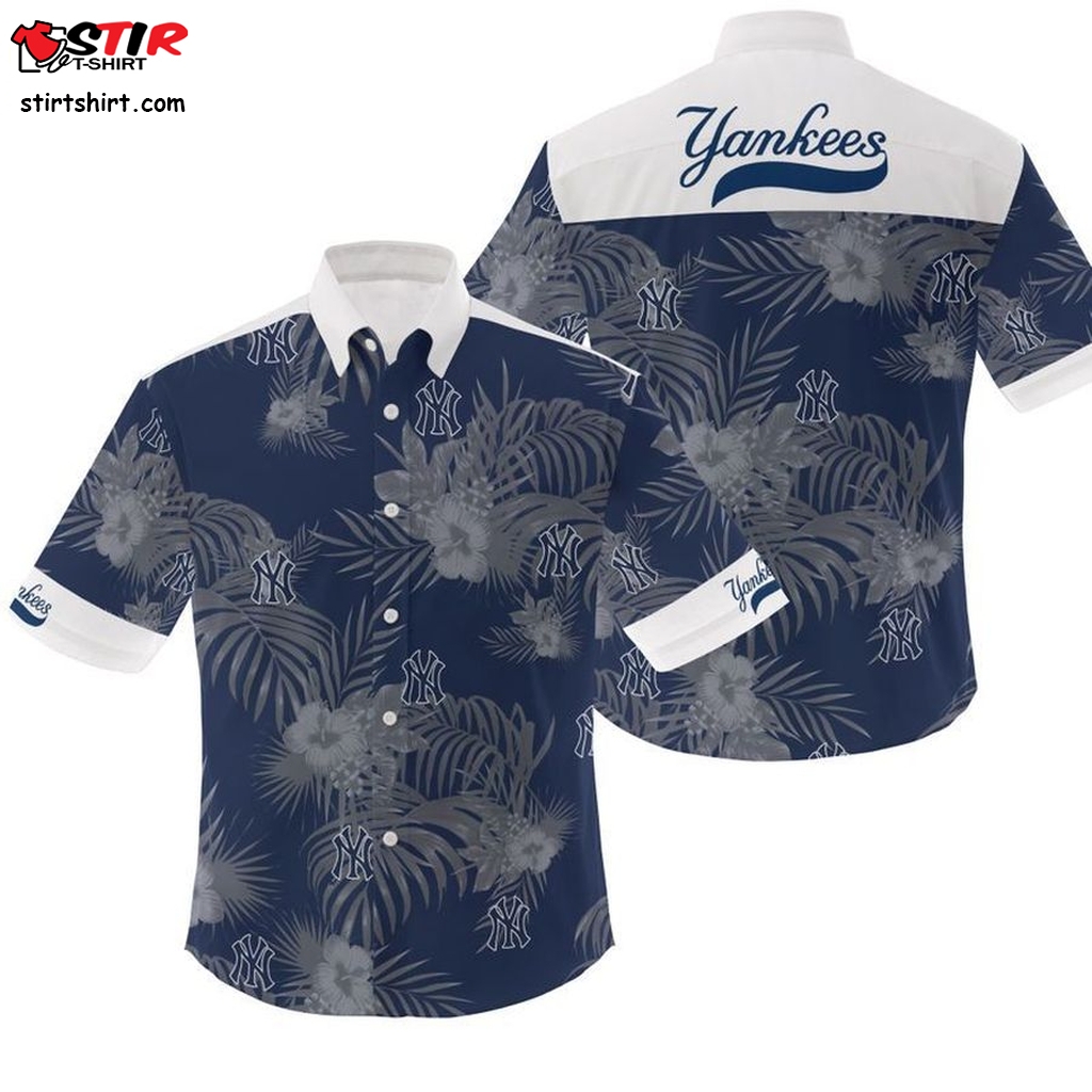 Mlb New York Yankees  Hawaiian Shirt Unisex Sizes New000751