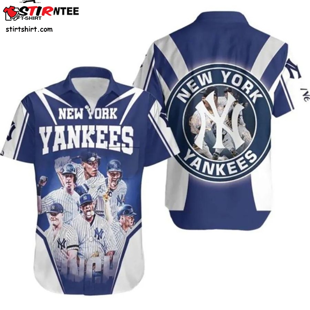 Mlb Ny Yankees Hawaiian Shirt Beach Shirt New York Yankees 6 Legends Players Clinched For Fan Yankees Hawaiian Shirt Yankees Baseball Shirt