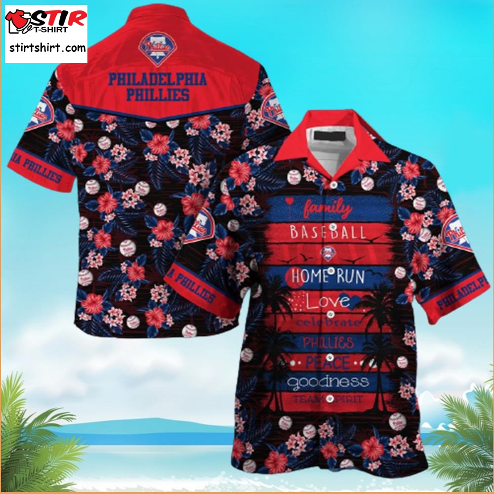 Mlb Philadelphia Phillies Hawaiian Shirt For Summer Beach  Hawaiian Phillies Shirt