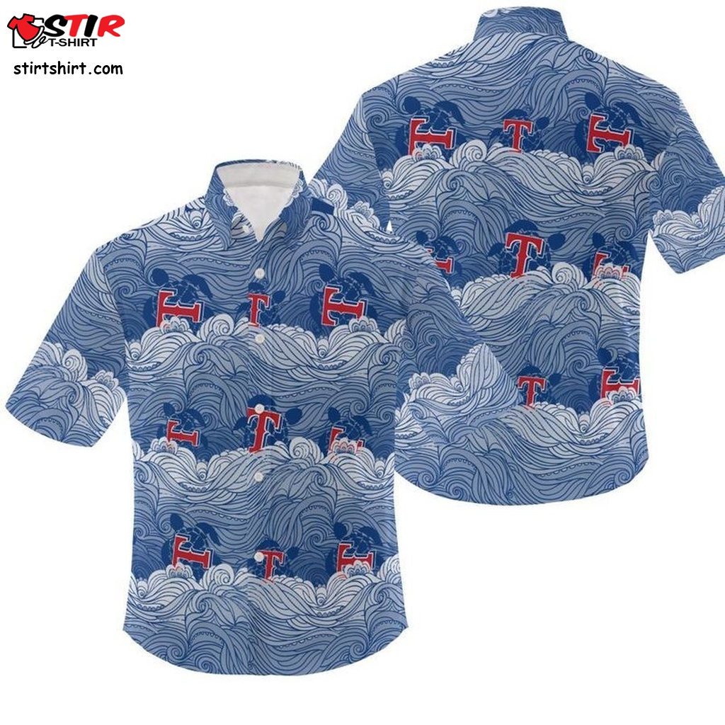 Mlb Texas Rangers  Hawaiian Shirt Unisex Sizes New000460  Texas Tech 