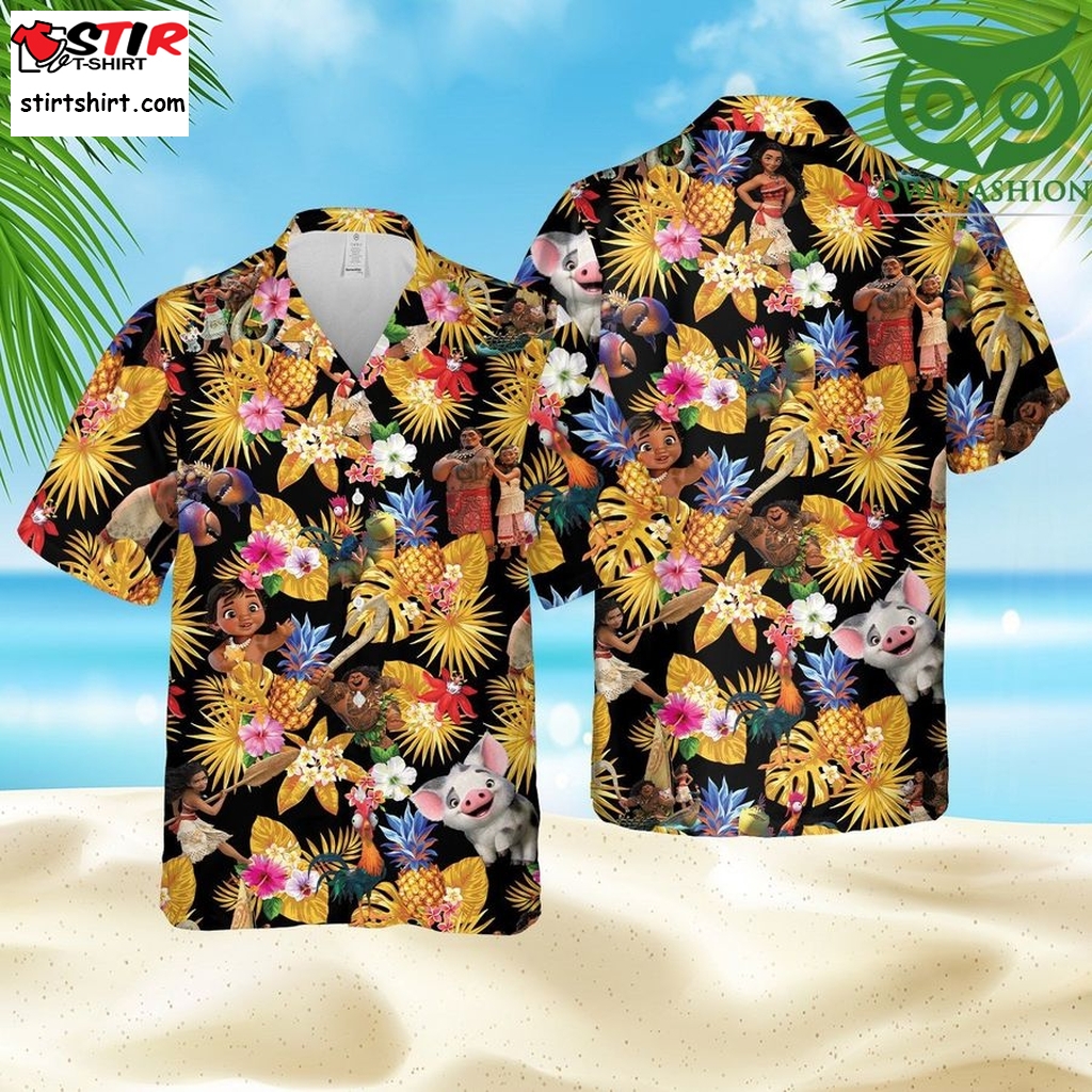 Moana Tropical Pineapple Summer Hawaii Style Hawaiian Outfit  Disney Moana 