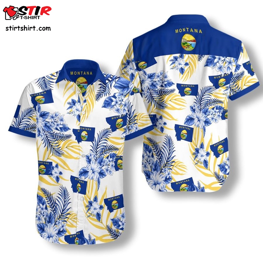 Montana Proud Hawaiian Shirt Pre11033, Hawaiian Shirt, Ken Jennings Leno  Ken Jennings Leno 