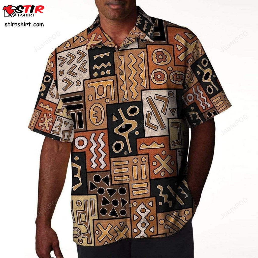 N Tribal Pattern Tropical Hawaiian Aloha Shirts  Rrl 