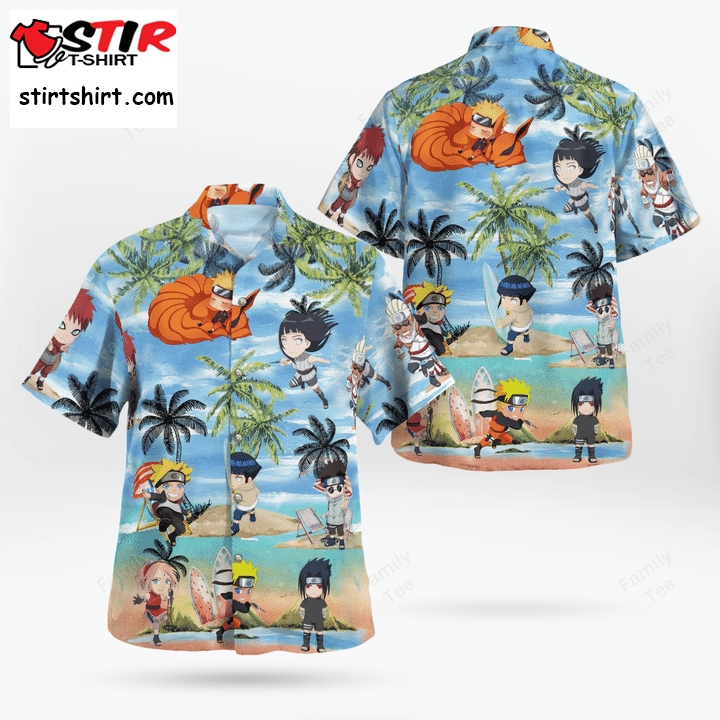 Naruto Anime Hawaiian Shirt  Limited Edition  Naruto 