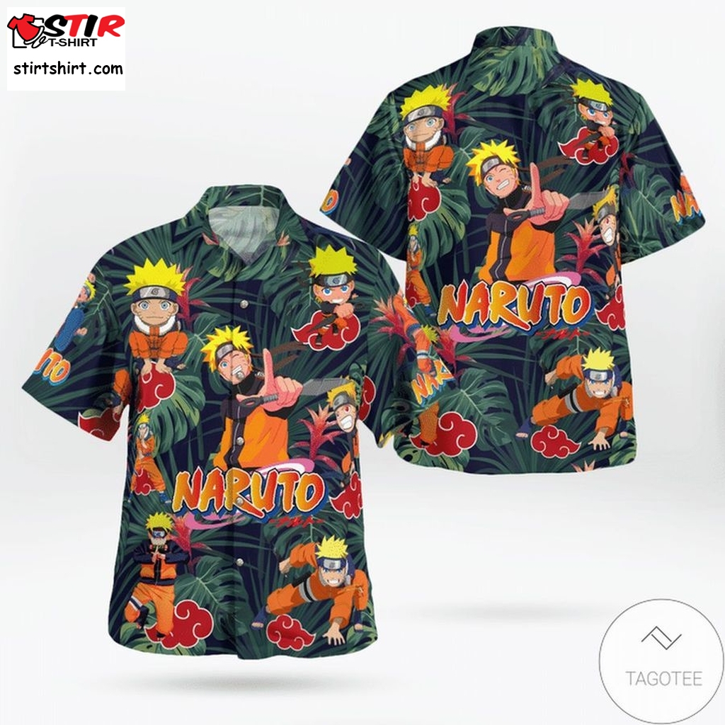 Naruto Tropical Hawaiian Shirt  Naruto 