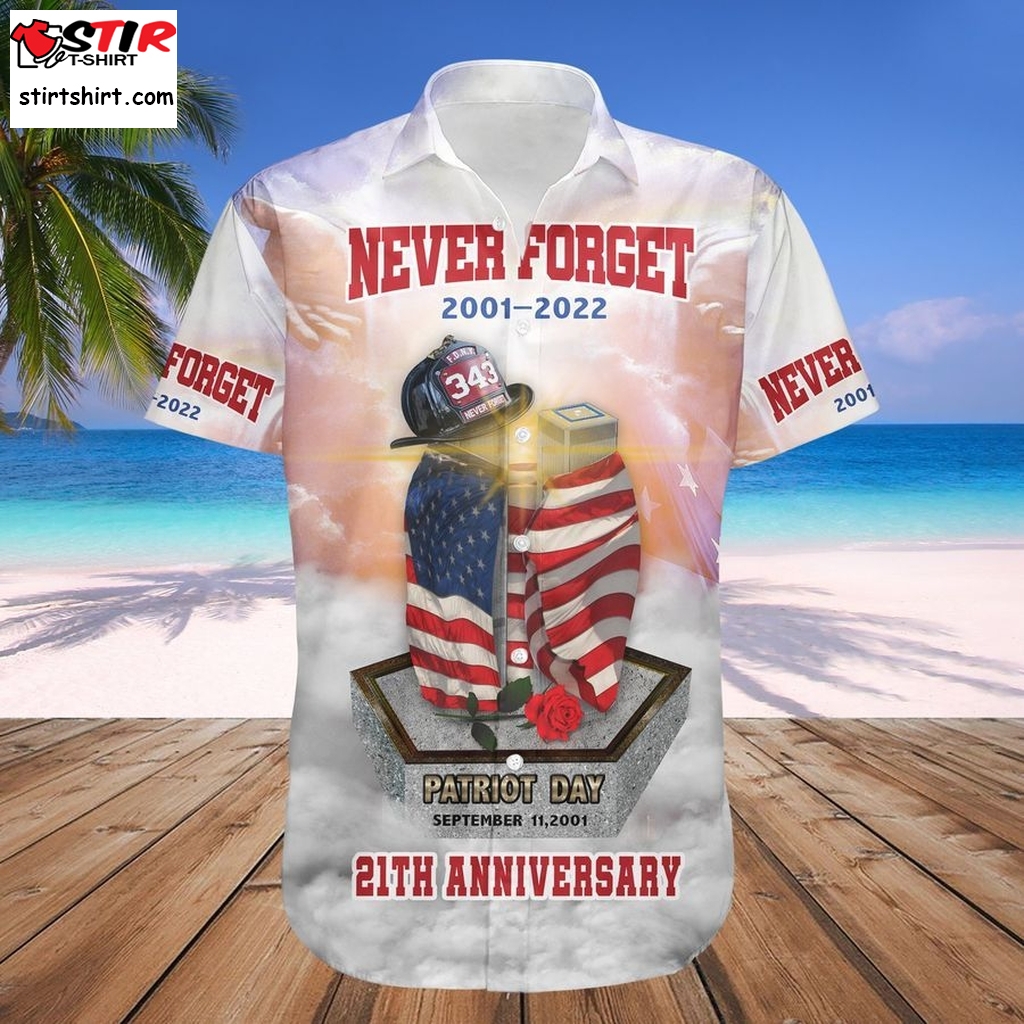 Never Forget 911 2001 2022 Patriot Day Hawaiian Shirt  Dbacks 