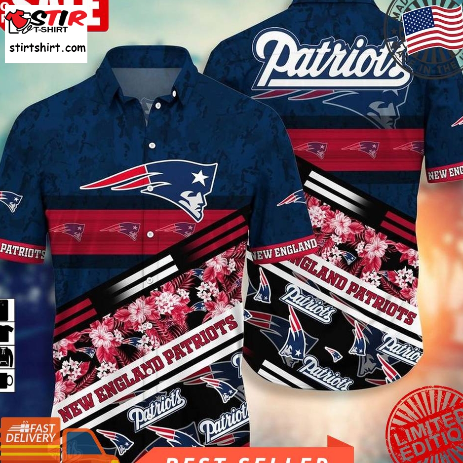 New England Patriots Nfl Hawaii Shirt Short Style Hot Trending Summer Hawaiian Nfl  New England Patriots 