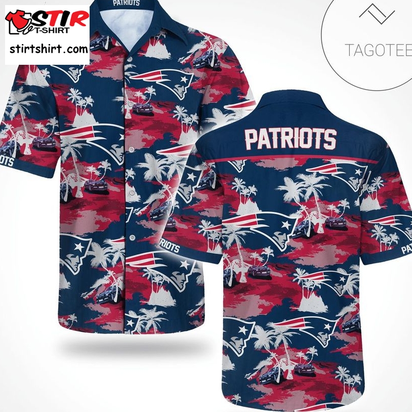 New England Patriots Tommy Bahama Authentic Hawaiian Shirt 2023