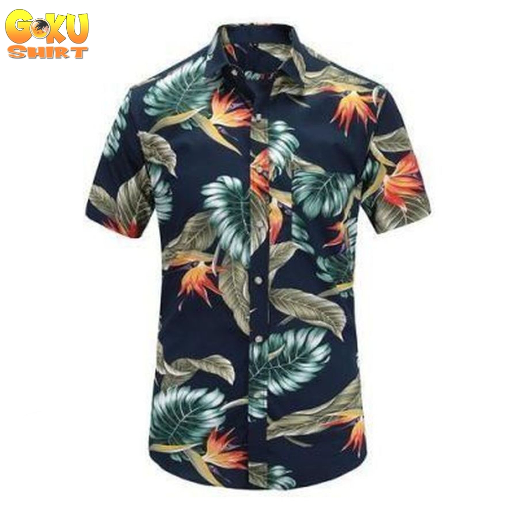New Mens Short Sleeve Vintage Hawaiian Shirts 100 Cottonpng