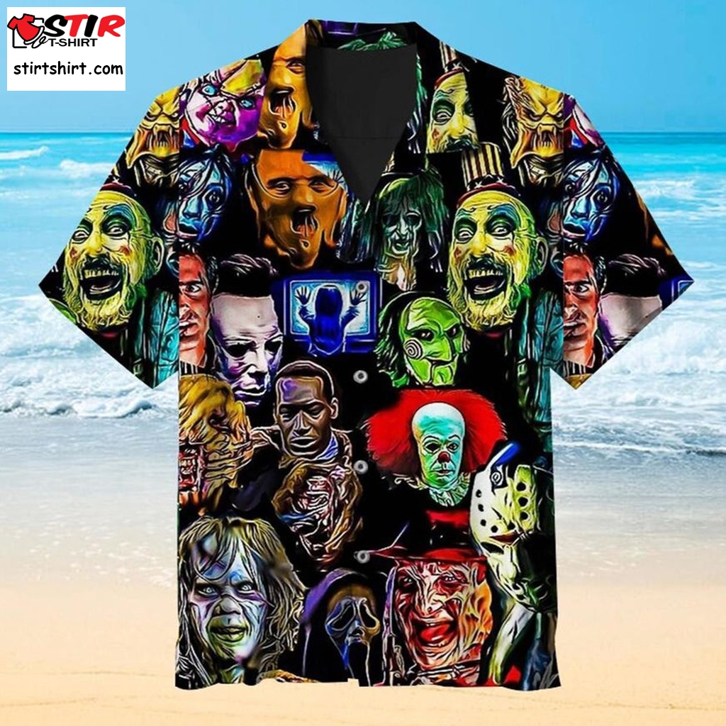 New The Villain In A Horror Movie Hawaiian Shirt