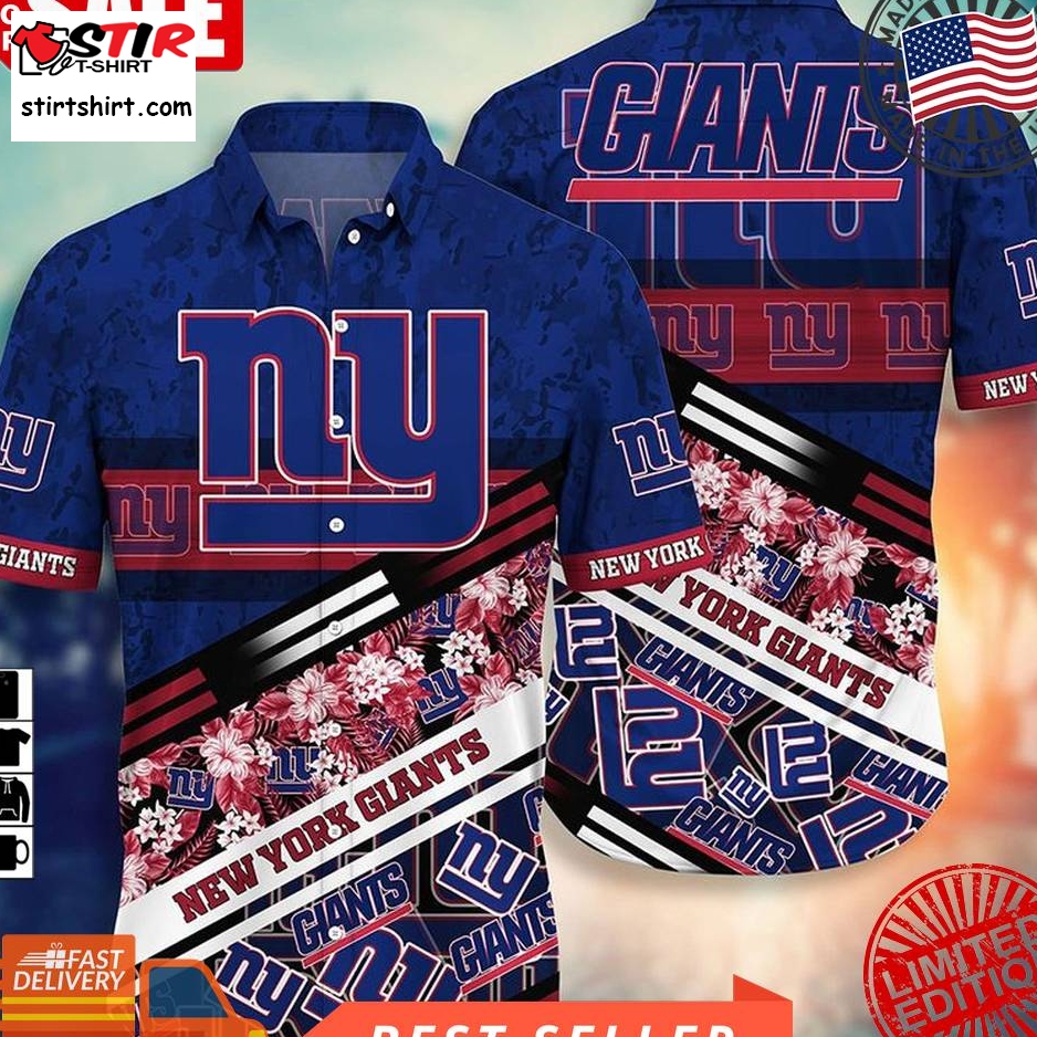 New York Giants Hawaiian Aloha Shirt Gift Sf Giants - StirTshirt