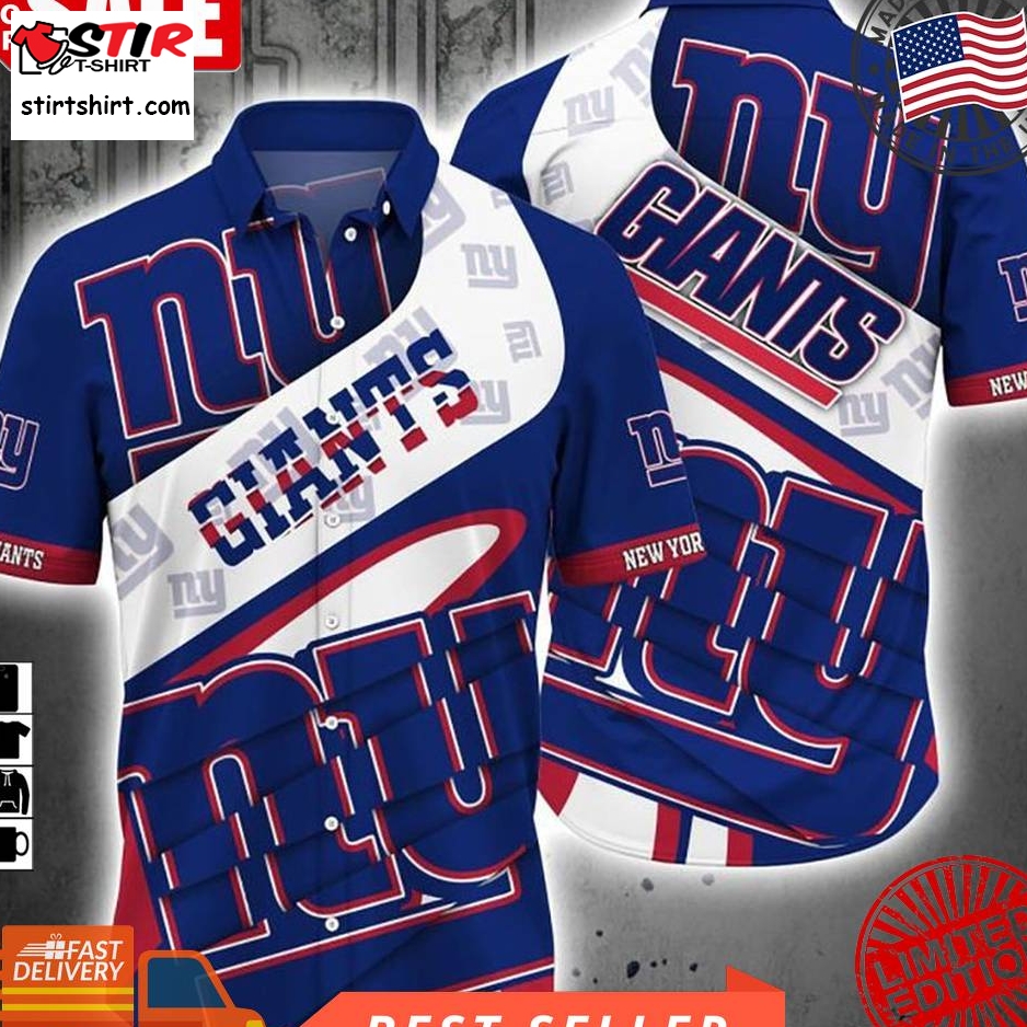 New York Giants Nfl Hawaiian Shirt S To 5Xl Basic Cool  New York Giants 