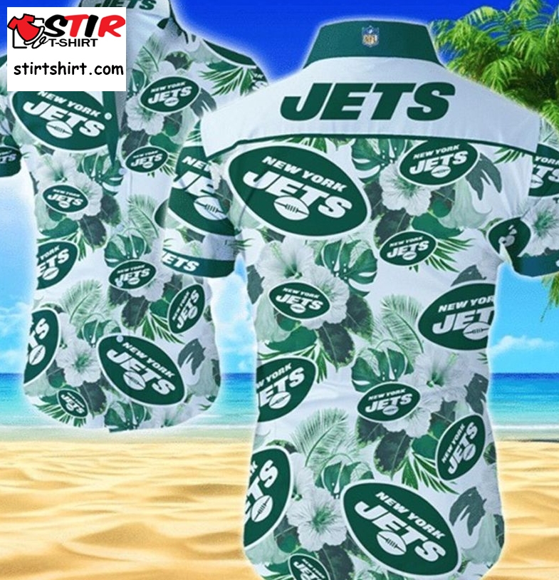 New York Jets 2 Hawaiian Shirt  New York Jets 