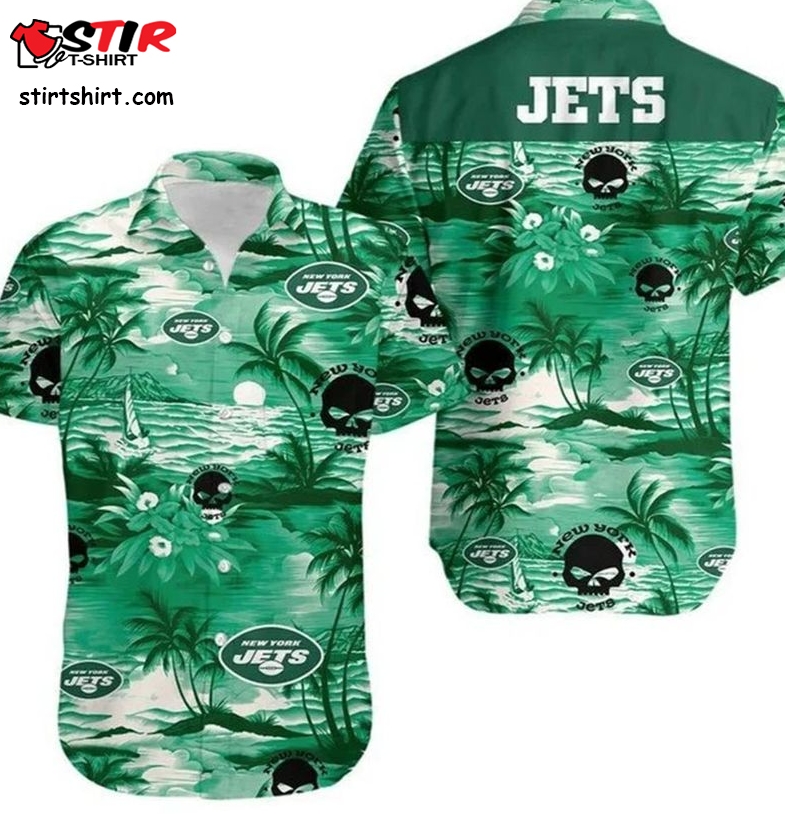 New York Jets Football Hawaiian Shirt  New York Jets 
