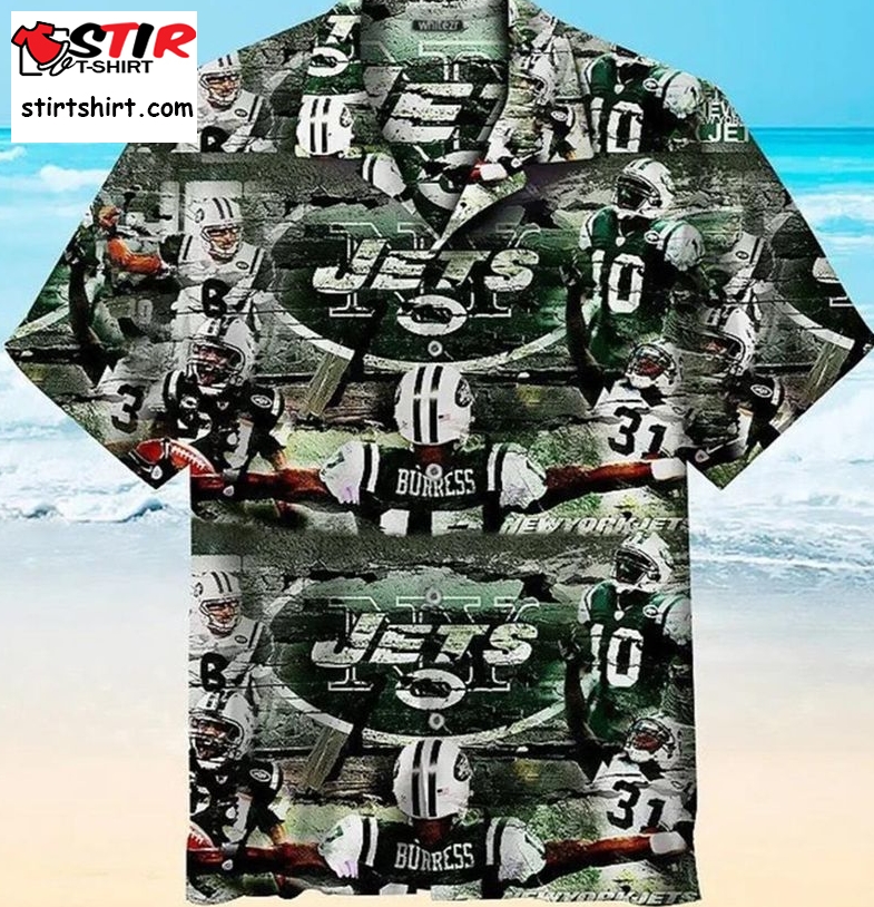 New York Jets Football Player Hawaiian Shirt  New York Jets 