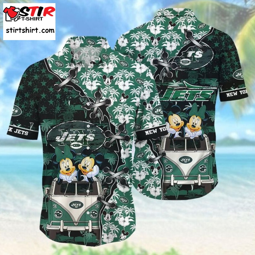 New York Jets Hawaii Shirt Style Hot Trending 3D Hawaiian Shirt  New York Jets 