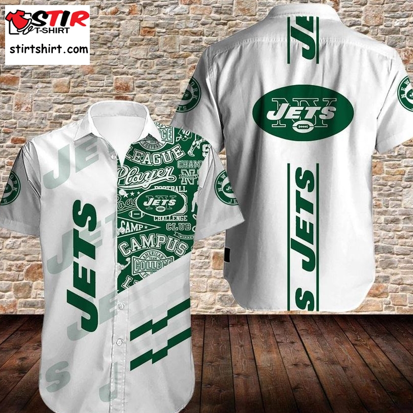 New York Jets  Hawaiian Shirt N08  New York Jets 