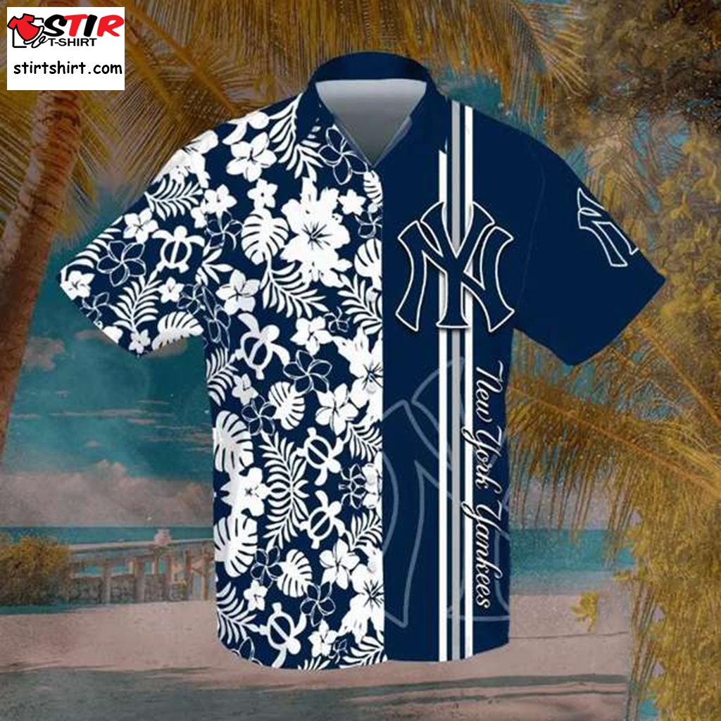 New York Yankees Major League Baseball 3D Print Hawaiian Shirt