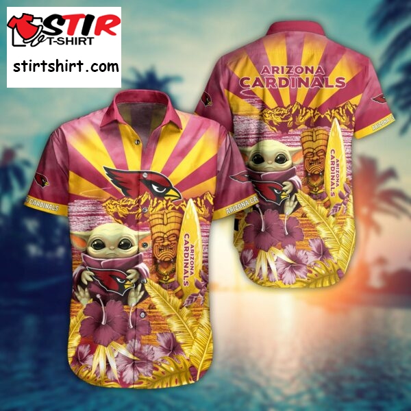 Nfl Arizona Cardinals Hawaiian Shirt Baby Yoda Style Summer3 7Cf807 0