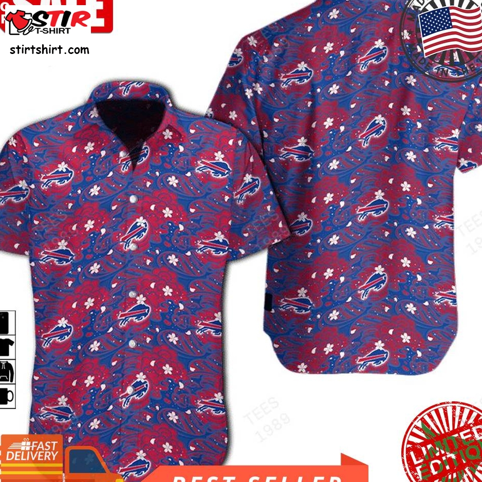 Nfl Buffalo Bills Great Waves Of Japanese Hawaiian Shirt