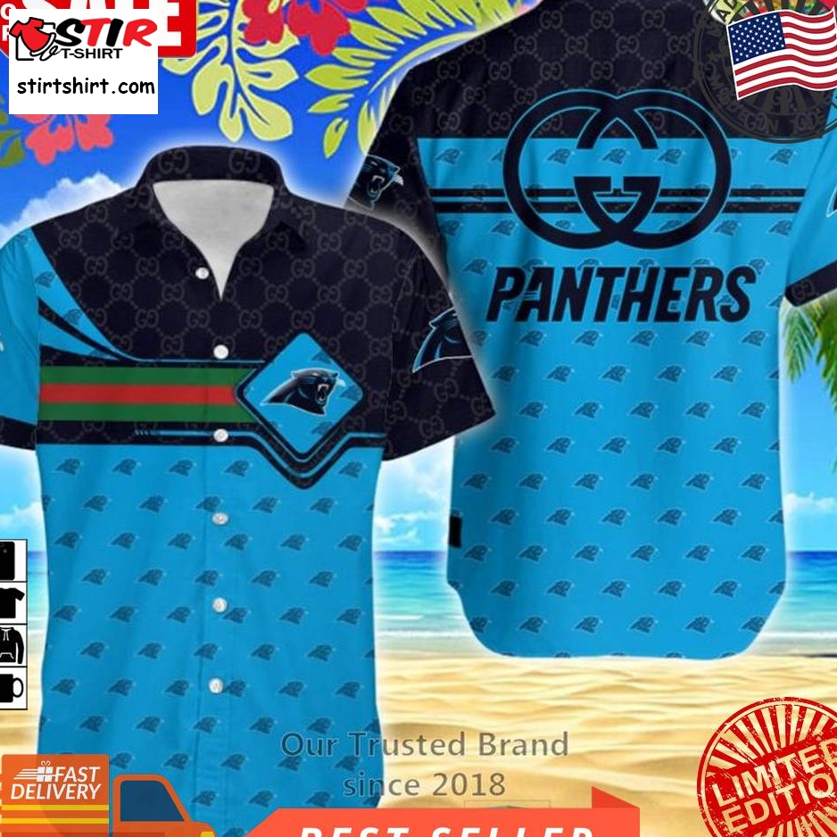 Nfl Carolina Panthers Gucci Hawaiian Shirt  