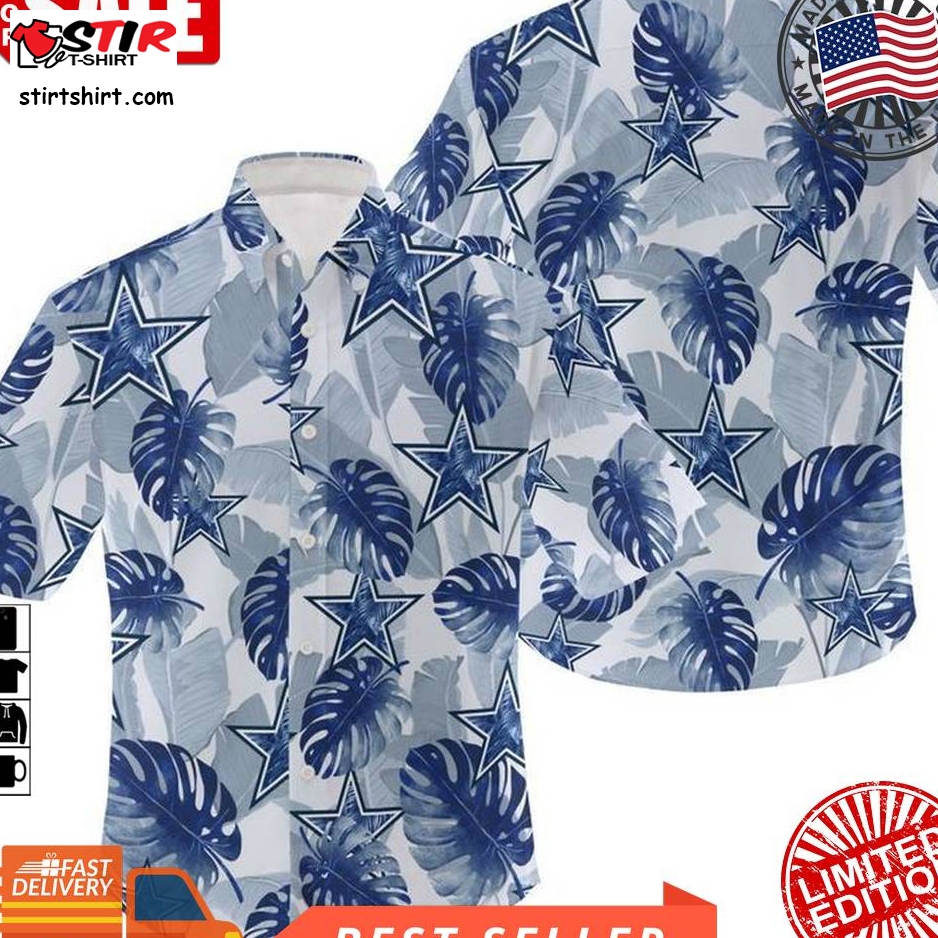 Nfl Dallas Cowboys Nfl Gift For Fan Hawaiian Graphic Print Short Sleeve Hawaiian Shirt 8 H97