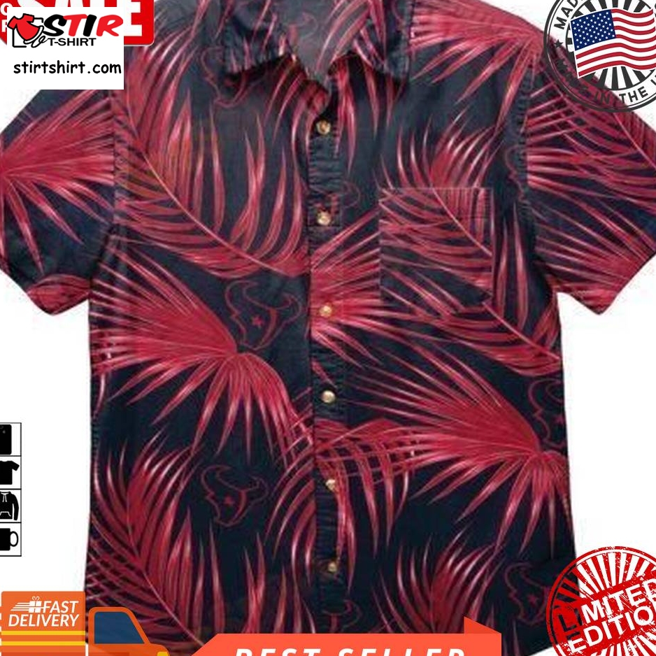 Nfl Houston Texans Custom 3D Hawaii Shirt Ds0 01183 Hws