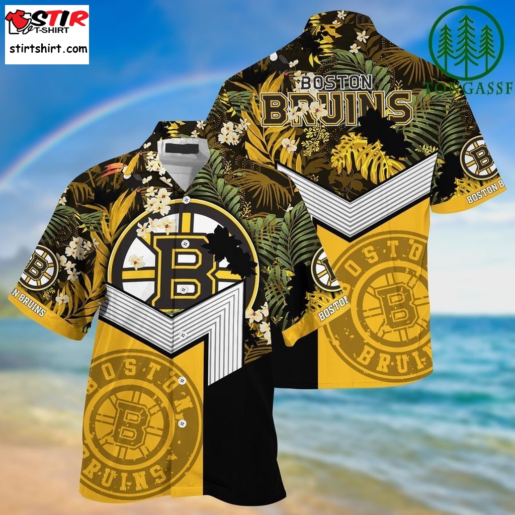 Nhl Boston Bruins Hawaii Shirt And   New Collection For This Summer  Nhl 