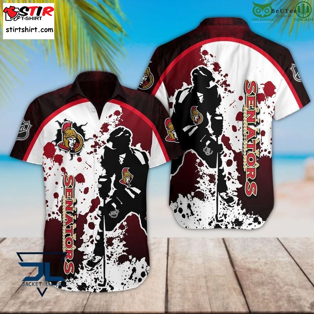 Washington Capitals NHL Hawaiian Shirt Breezy Aloha Shirt - Trendy