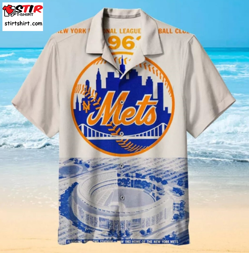 Ny Mets Hawaiian Shirt, Christmas Hawaii Shirt