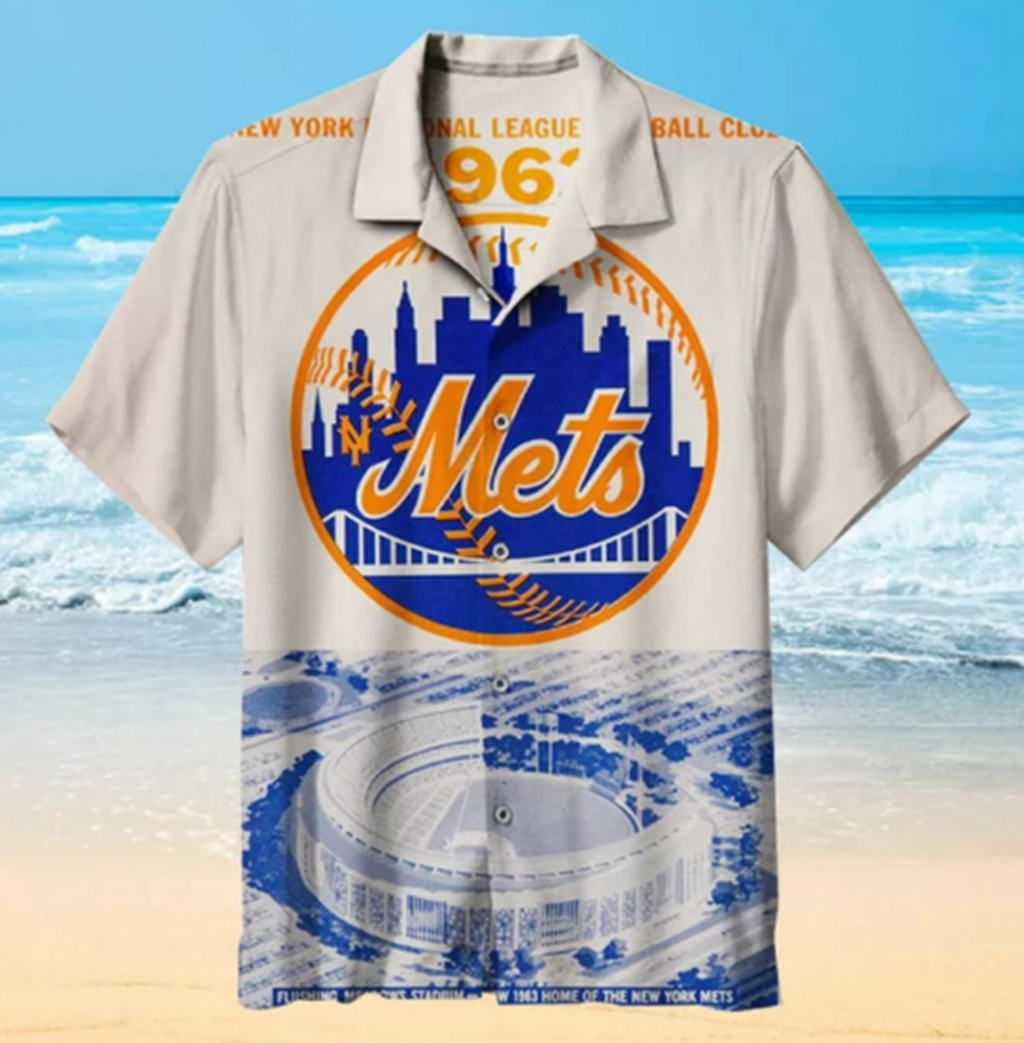Ny Mets Hawaiian Shirt, Christmas Hawaii Shirtpng